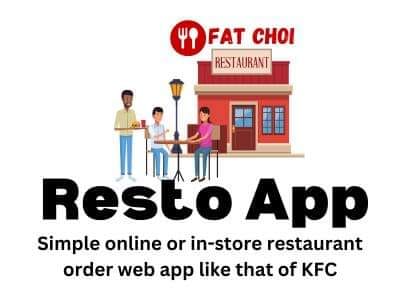 restaurant app