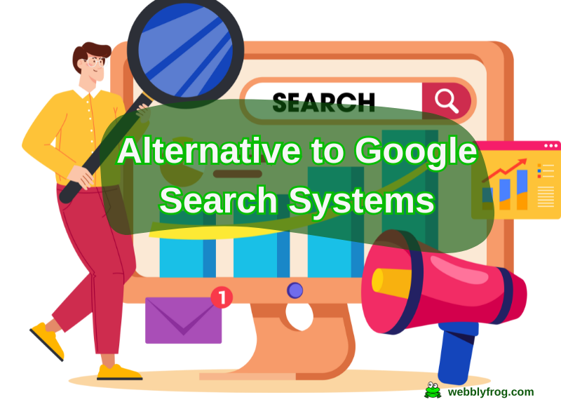 google alternative search systems